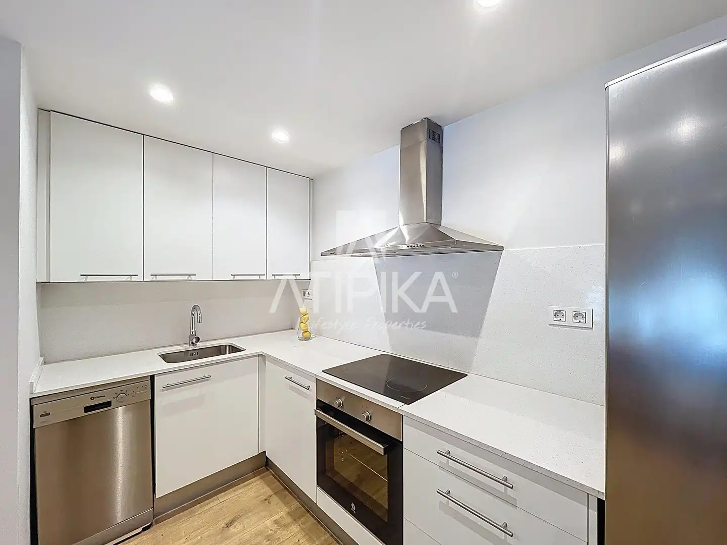 Cocina de Piso en venta en Barcelona con Aire acondicionado, Calefacción y Parquet