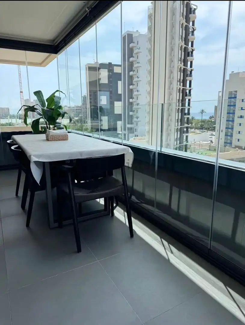 Terrassa de Apartament en venda en Calpe / Calp amb Aire condicionat, Calefacció i Terrassa
