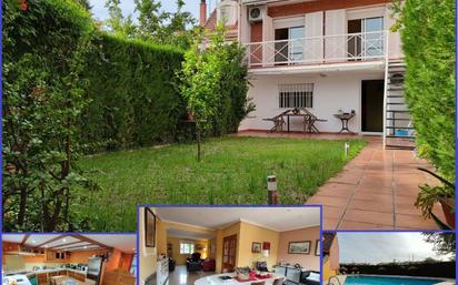 Garden of Single-family semi-detached for sale in Tomares  with Air Conditioner, Heating and Terrace