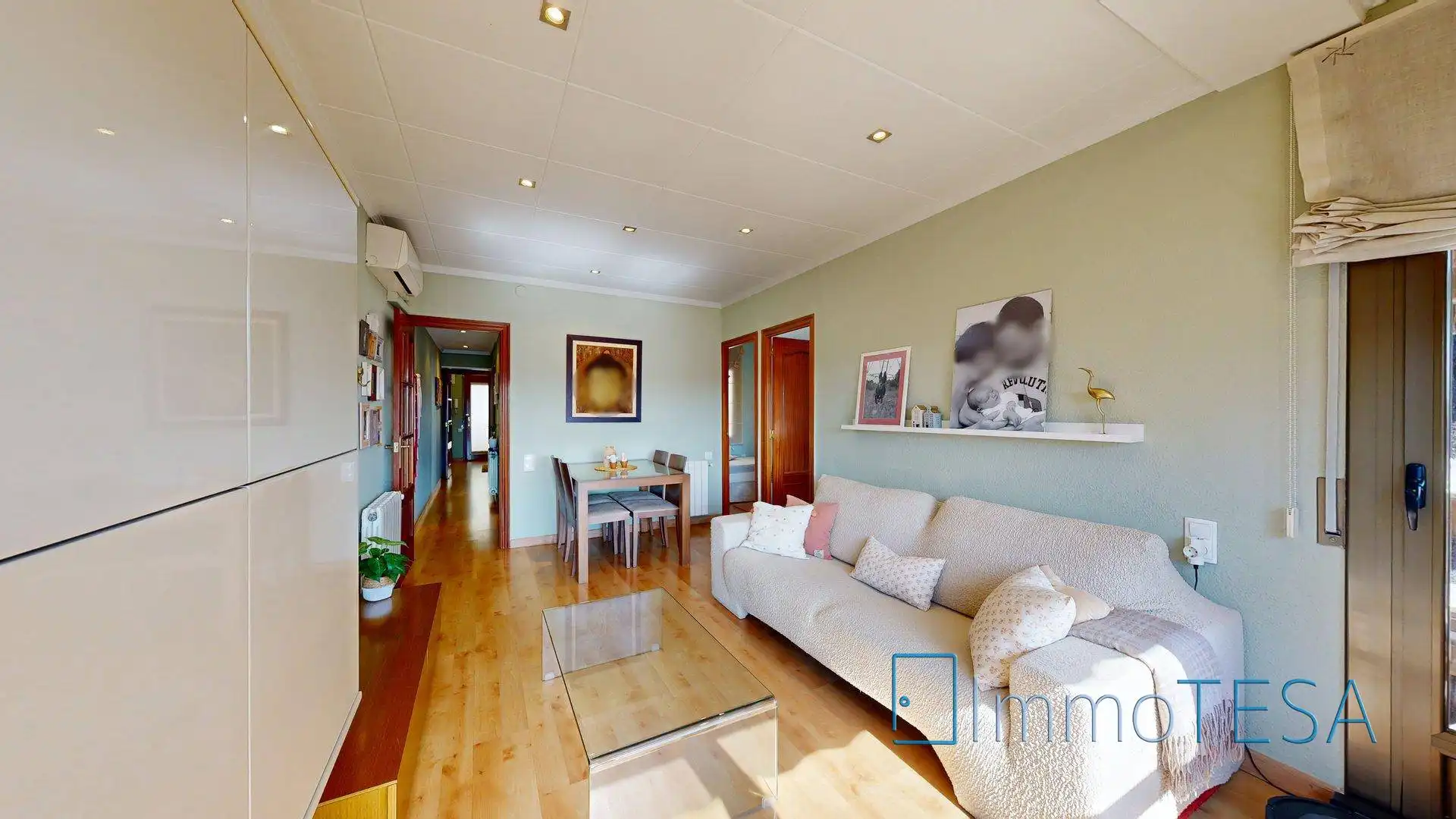 Exterior view of Flat for sale in Sabadell  with Air Conditioner, Heating and Parquet flooring