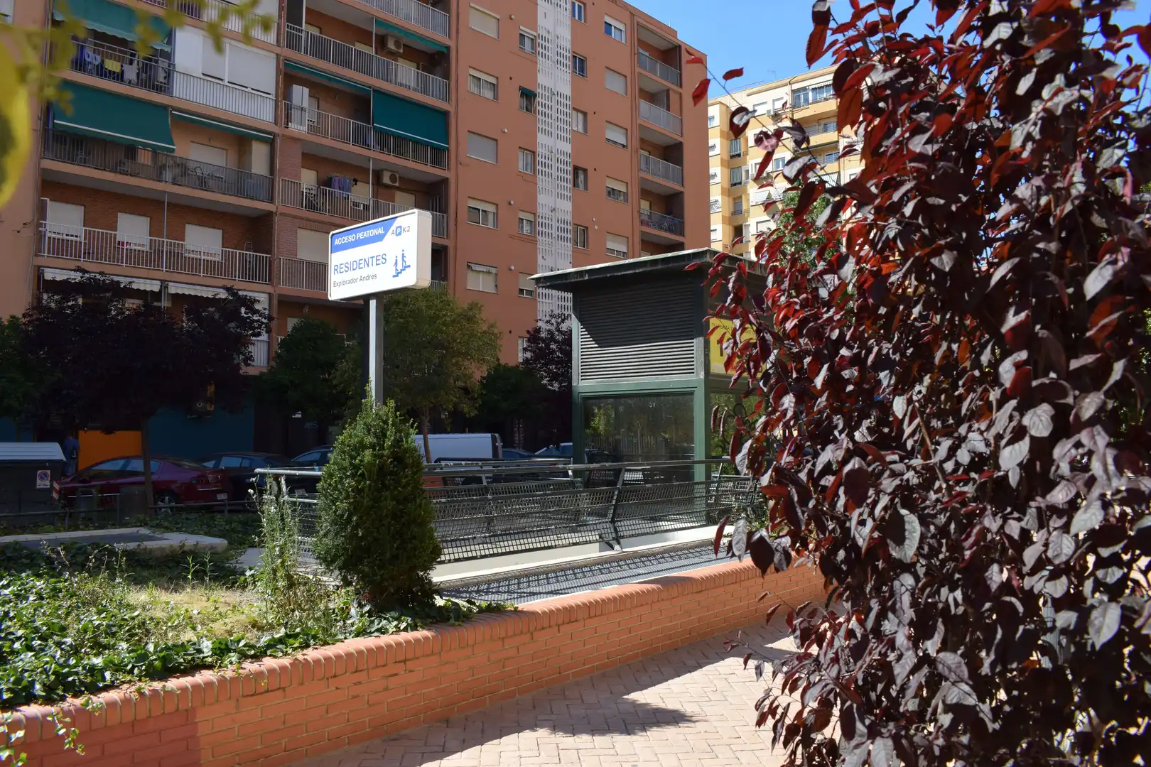 Vista exterior de Garatge en venda en Valencia
