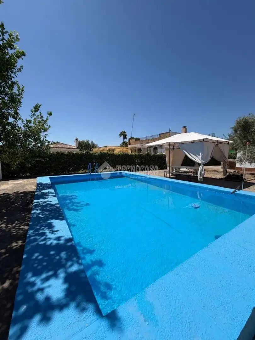 Swimming pool of Country homes for sale in Utrera  with Air Conditioner, Heating and Swimming Pool