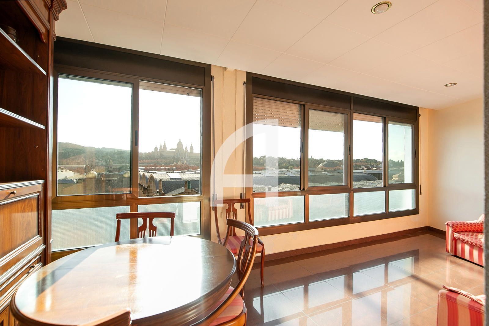 Dining room of Flat for sale in  Barcelona Capital  with Heating