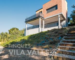 Vista exterior de Casa o xalet en venda en Bigues i Riells amb Calefacció, Jardí privat i Terrassa