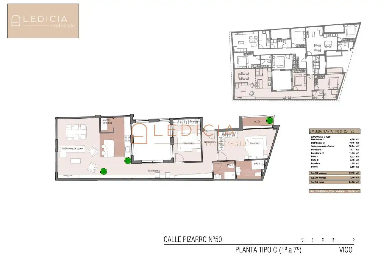 Wohnung mit Terrasse zum Verkauf in Pizarro, imagen 16