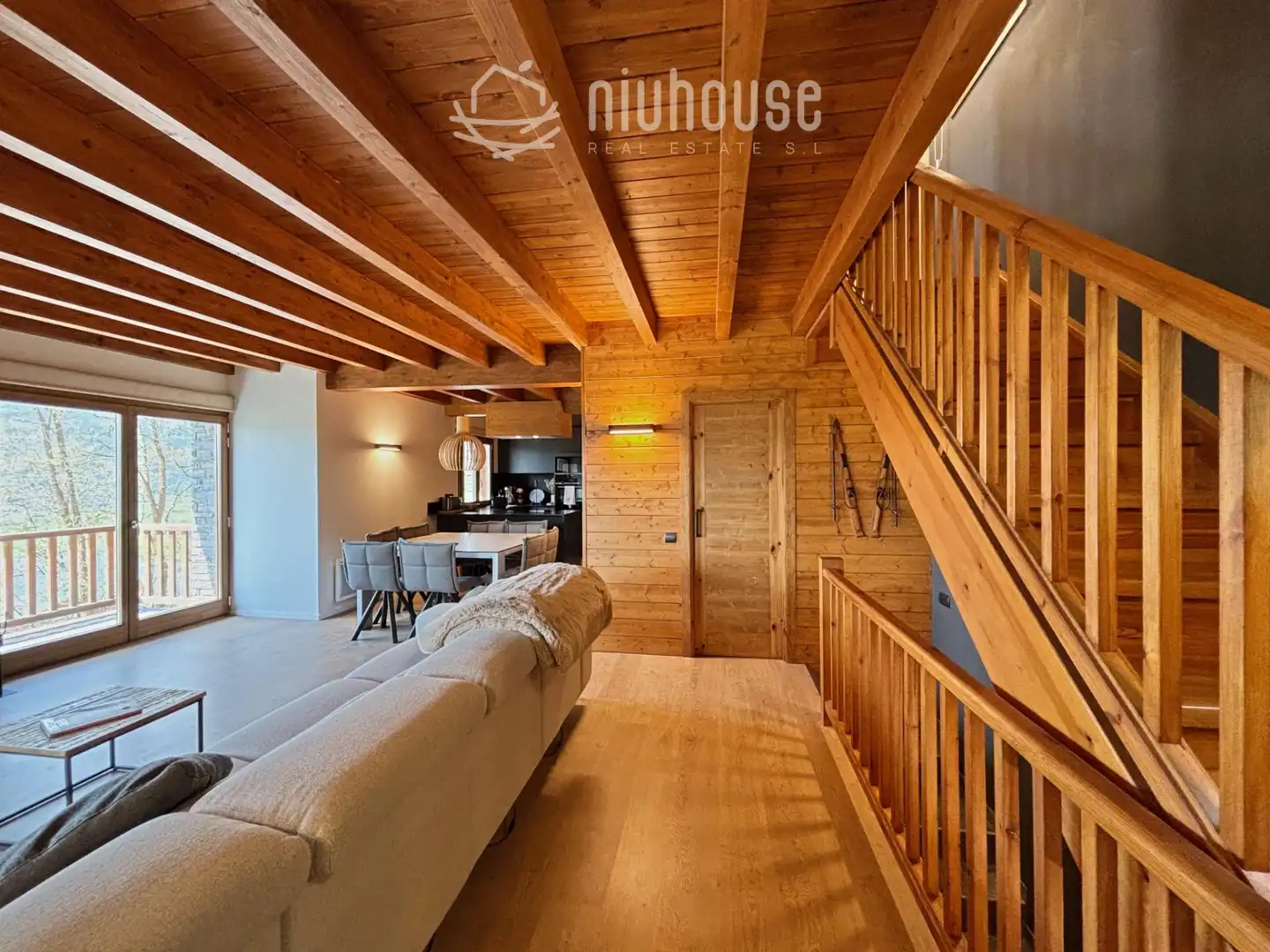 Sala de estar de Casa o chalet en venta en Enveitg