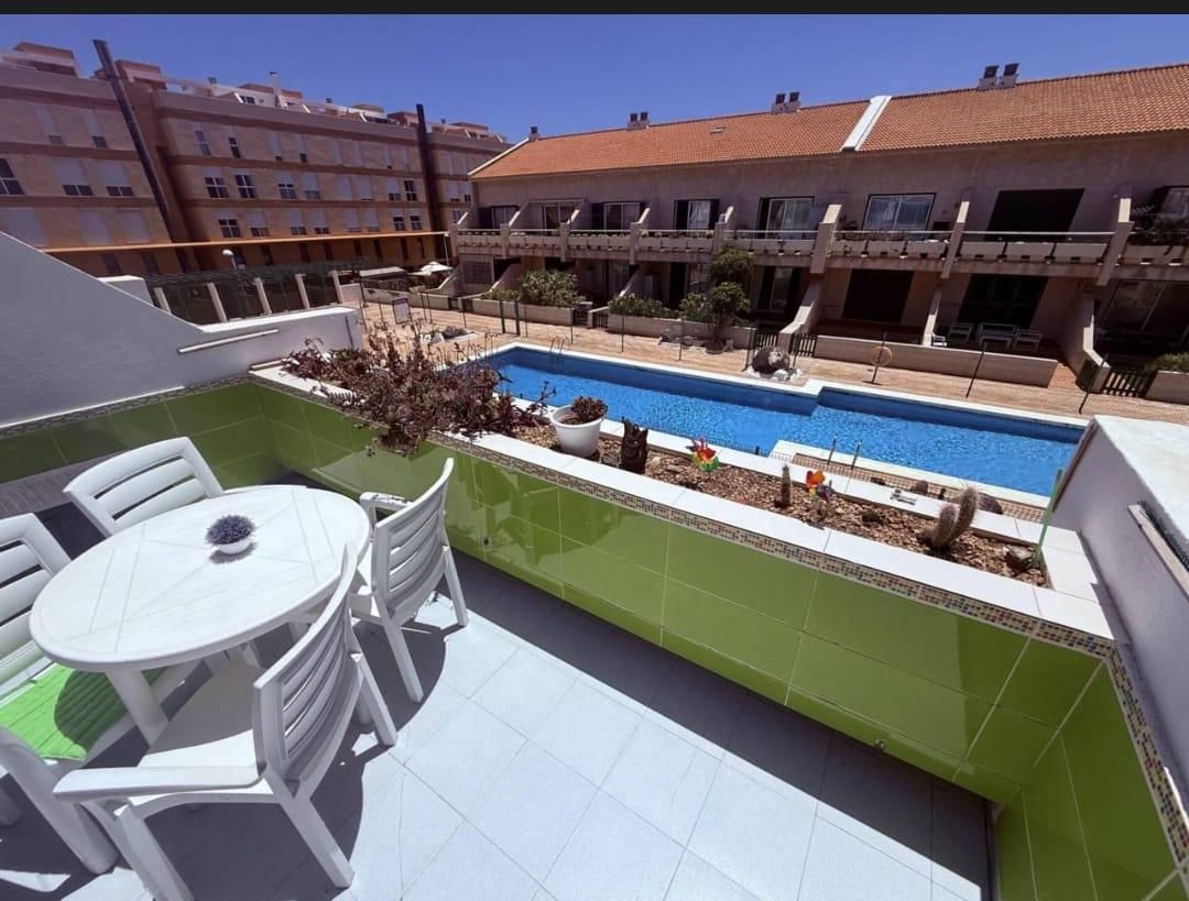 Terrace of Attic for sale in Granadilla de Abona  with Terrace, Storage room and Community pool