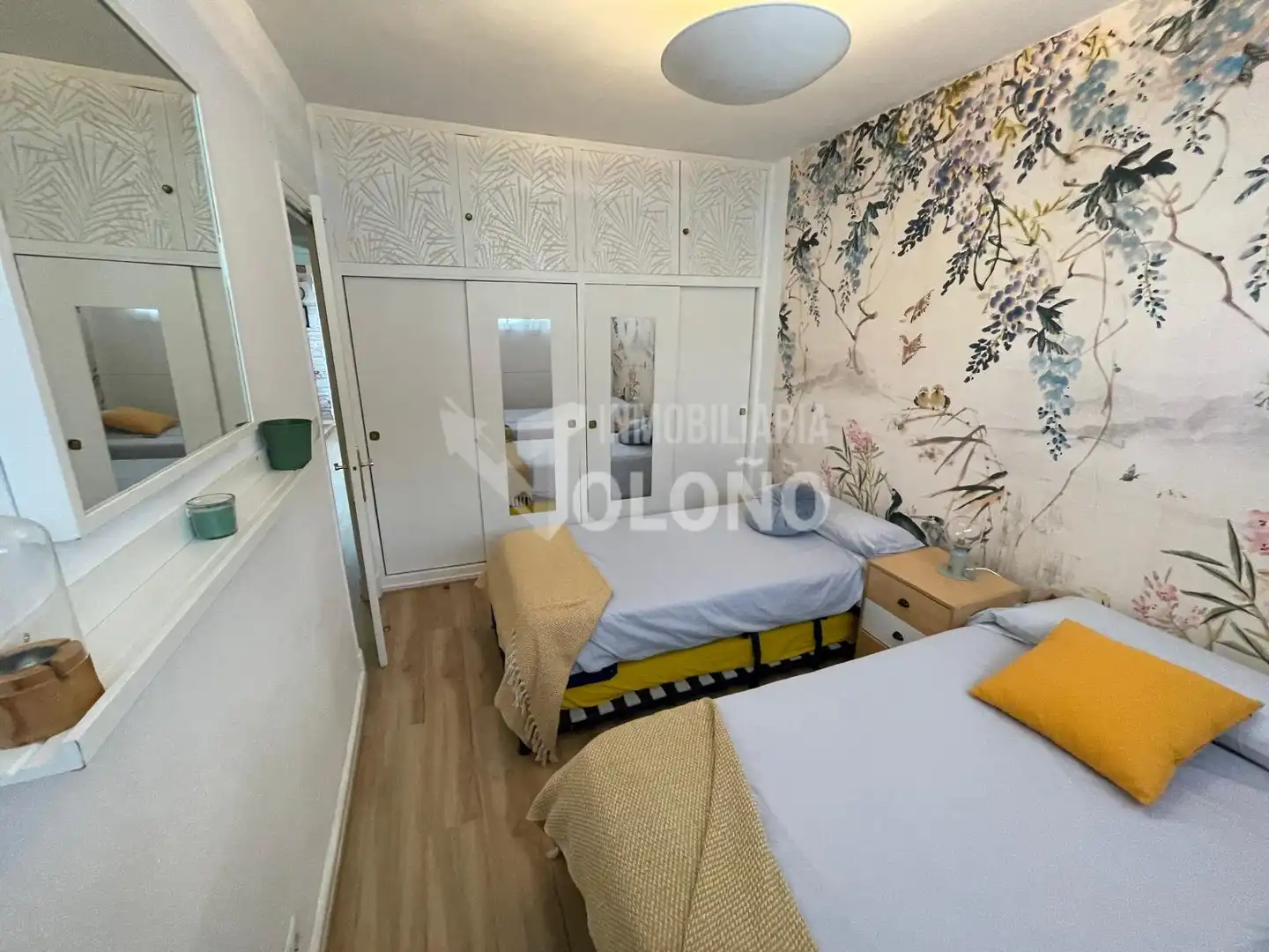 Schlafzimmer von Wohnung zum Verkauf in Labastida / Bastida mit Klimaanlage, Terrasse und Möbliert