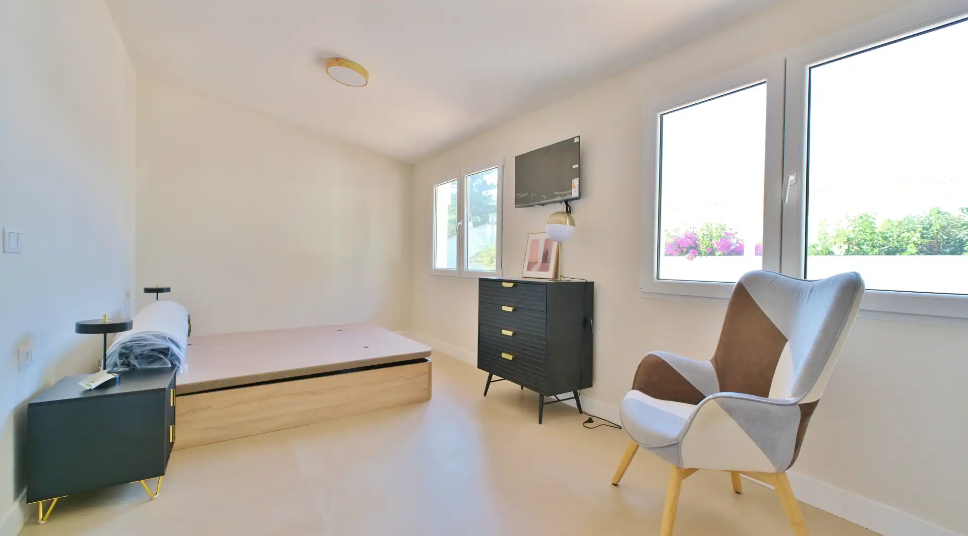 Bedroom of Houses for rent in Sagunto / Sagunt  with Air Conditioner, Heating and Private garden