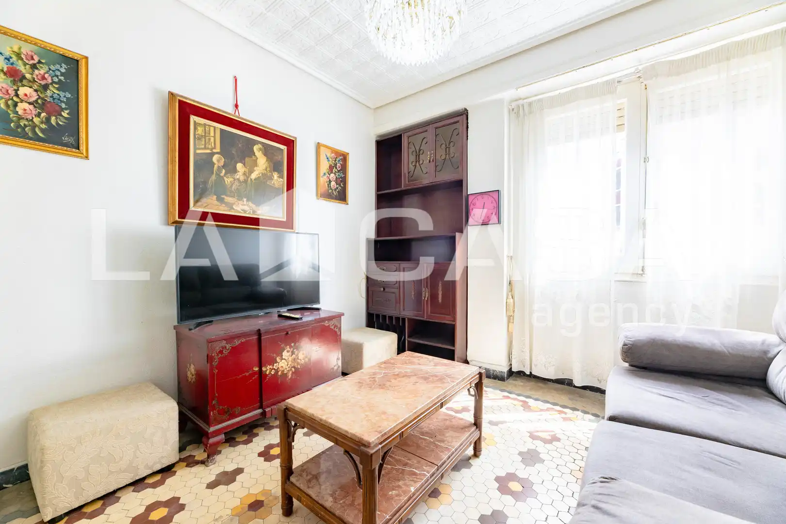 Living room of Flat for sale in Valencia  with Heating and Balcony