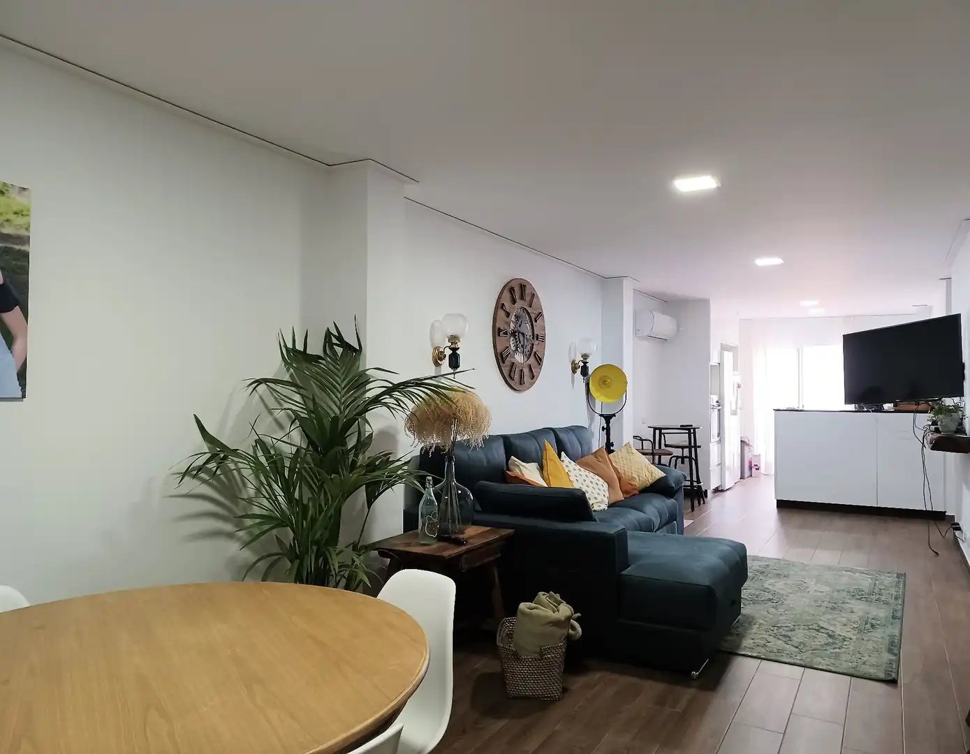Sala d'estar de Pis en venda en L'Olleria amb Aire condicionat i Calefacció