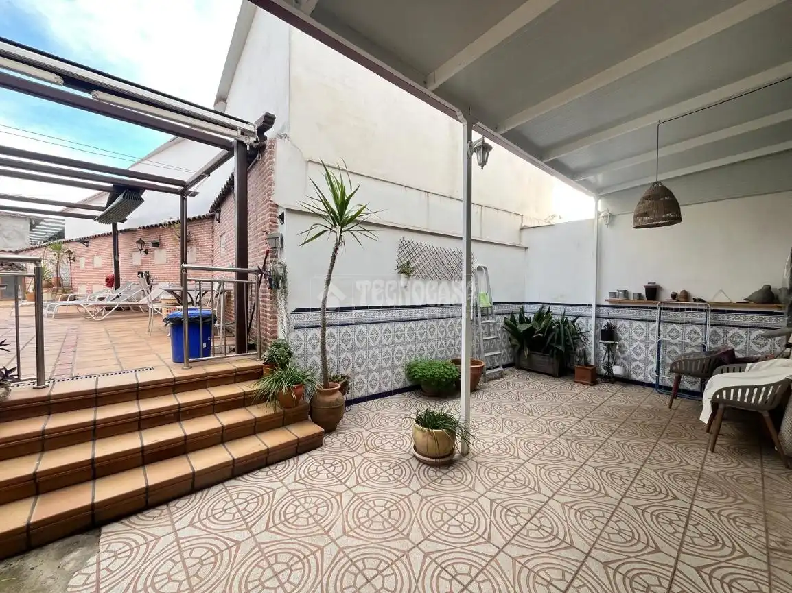 Terraza de Casa adosada en venta en Las Herencias con Calefacción, Piscina y Amueblado