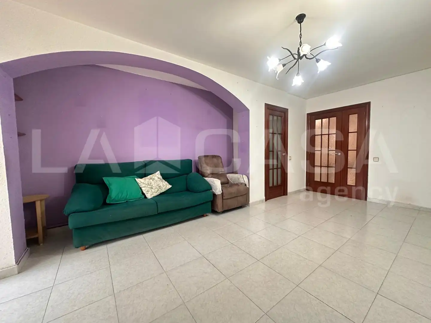 Sala de estar de Piso en venta en Canovelles con Balcón