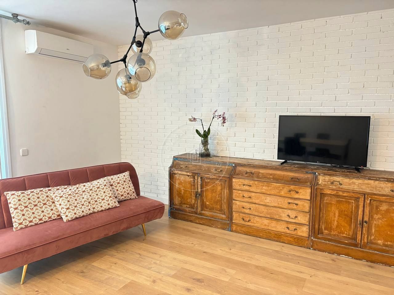 Living room of Flat for sale in Lloret de Mar  with Air Conditioner, Heating and Furnished