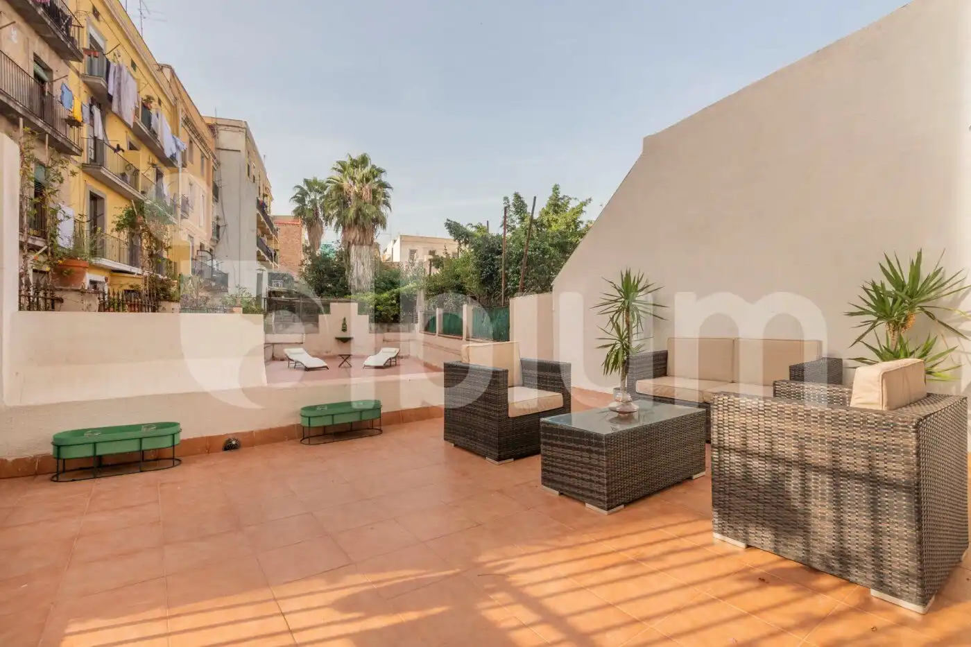 Terrasse von Wohnung zum Verkauf in Barcelona mit Klimaanlage und Terrasse