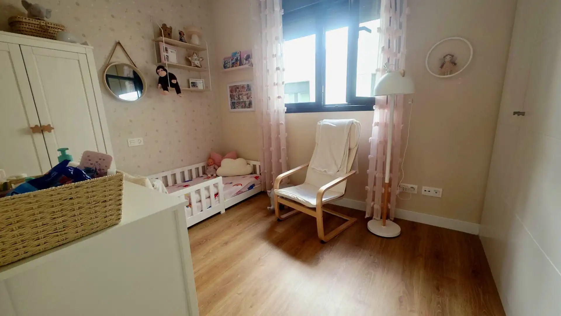 Bedroom of Flat for sale in Málaga  with Air Conditioner, Heating and Parquet flooring