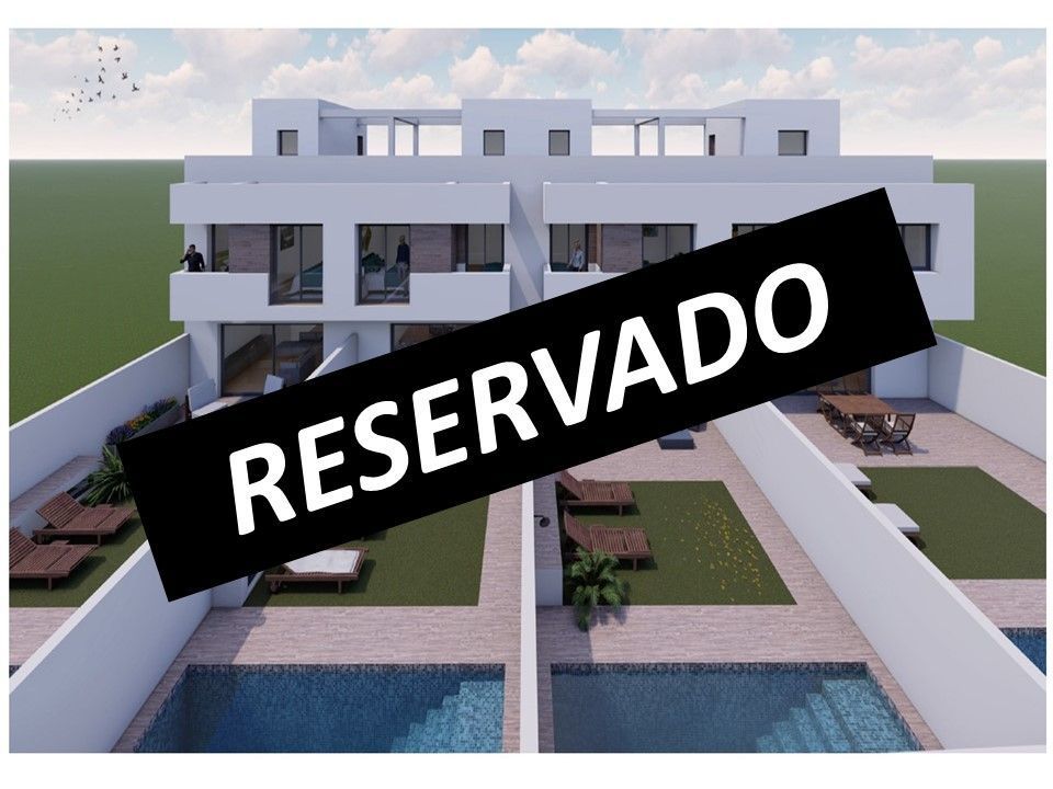 Garden of Single-family semi-detached for sale in Roquetas de Mar  with Air Conditioner, Heating and Private garden