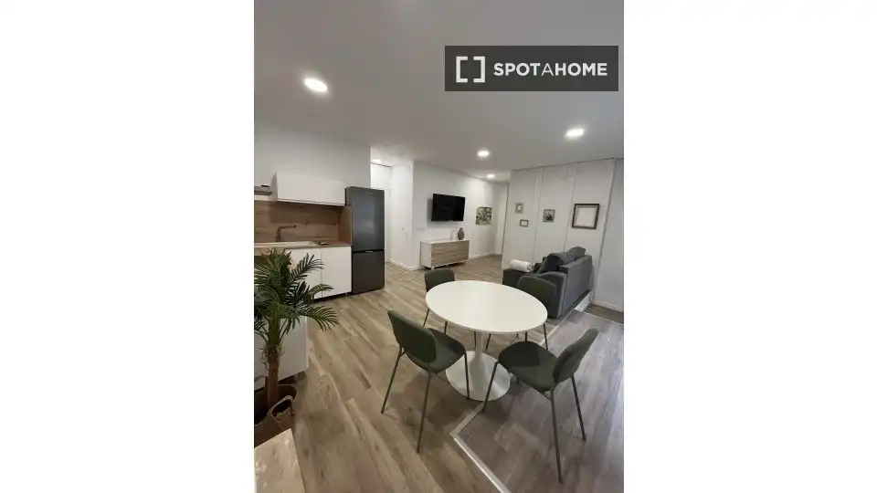 Sala d'estar de Apartament per a compartir en Sagunto / Sagunt amb Aire condicionat, Calefacció i Terrassa