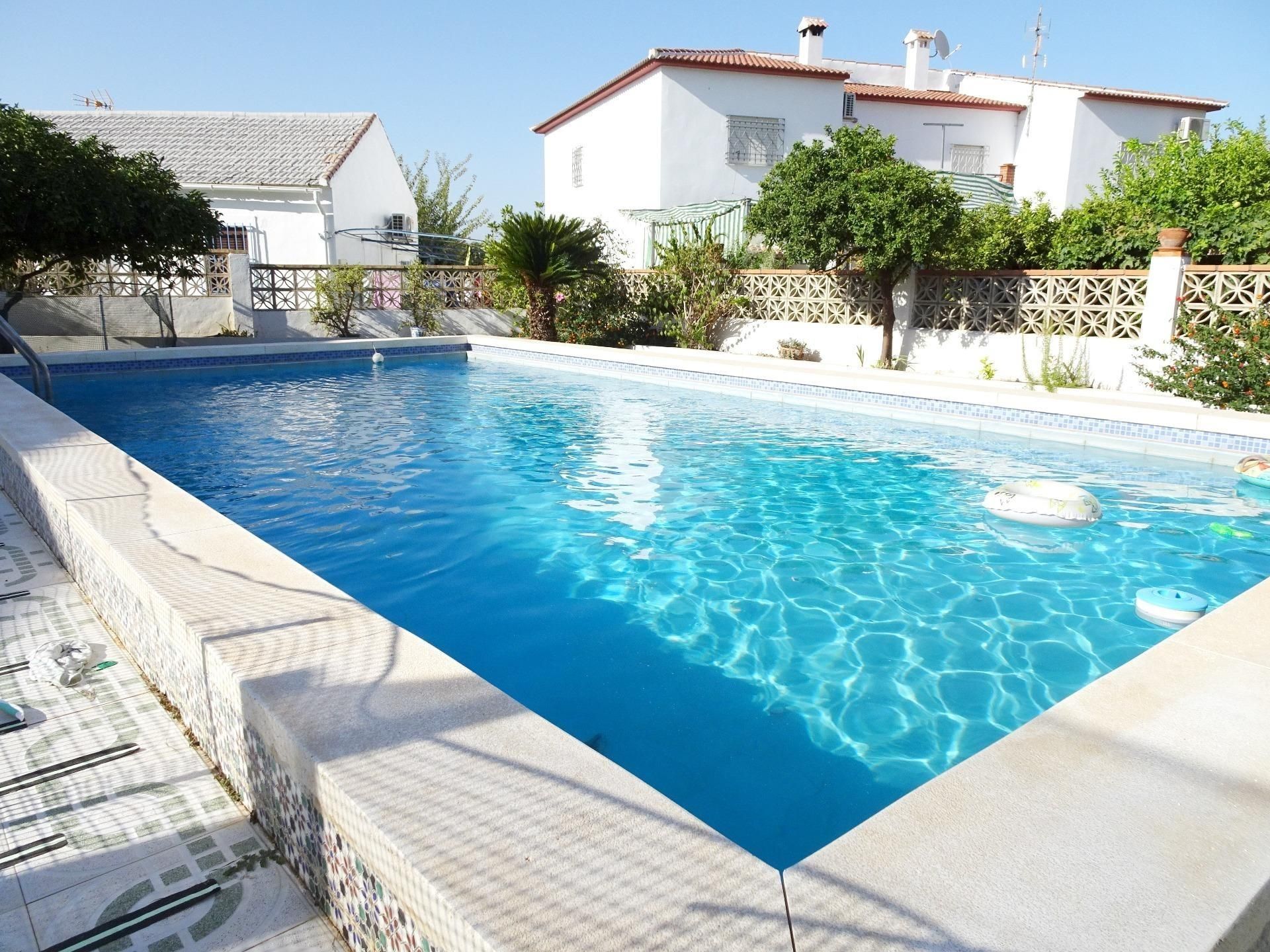 Swimming pool of House or chalet for sale in Alhaurín de la Torre  with Air Conditioner, Private garden and Swimming Pool
