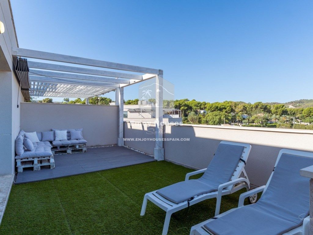 Terrassa de Àtic en venda en Teulada amb Aire condicionat, Calefacció i Jardí privat