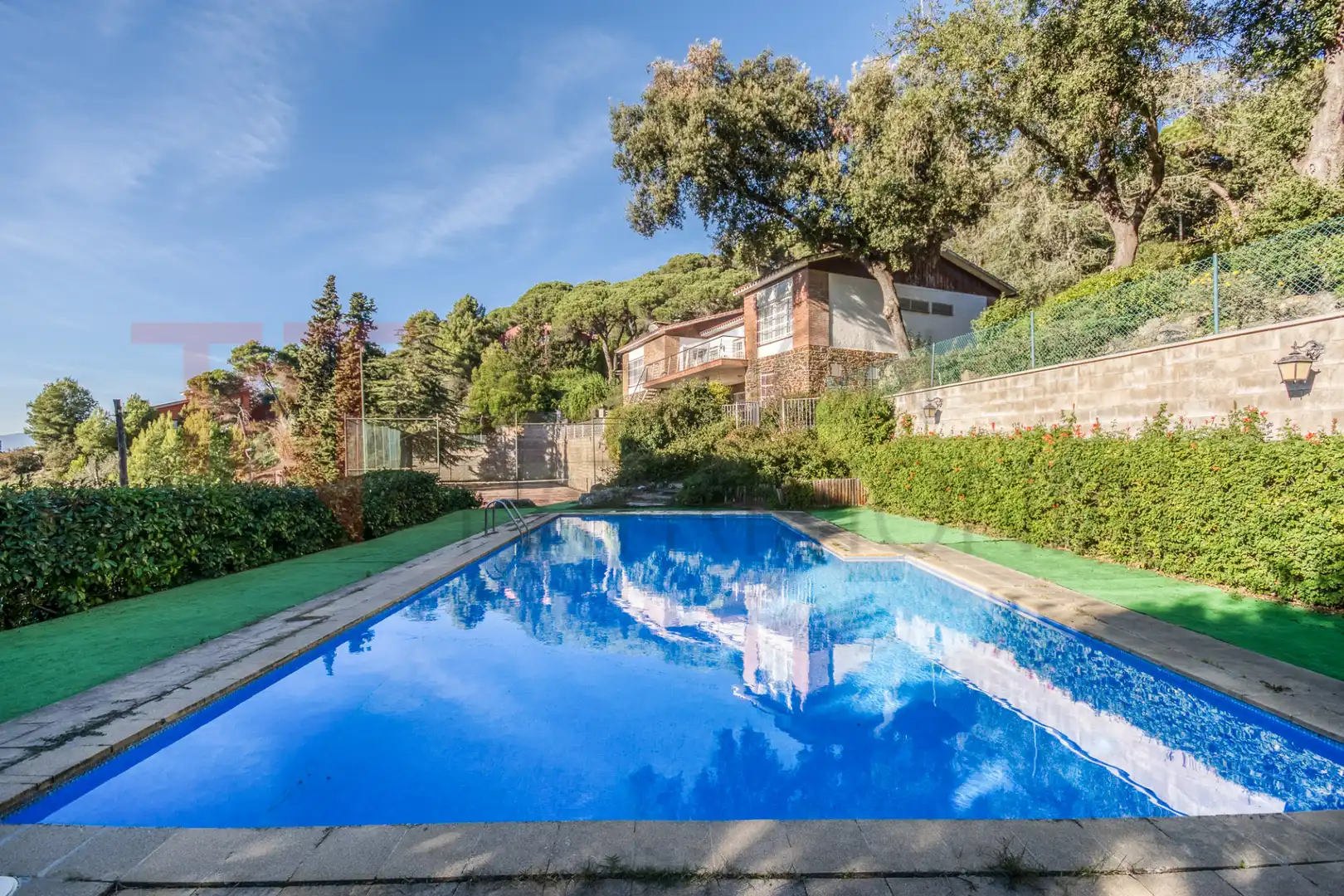 Piscina de Casa o chalet en venta en Vallromanes con Calefacción, Jardín privado y Terraza