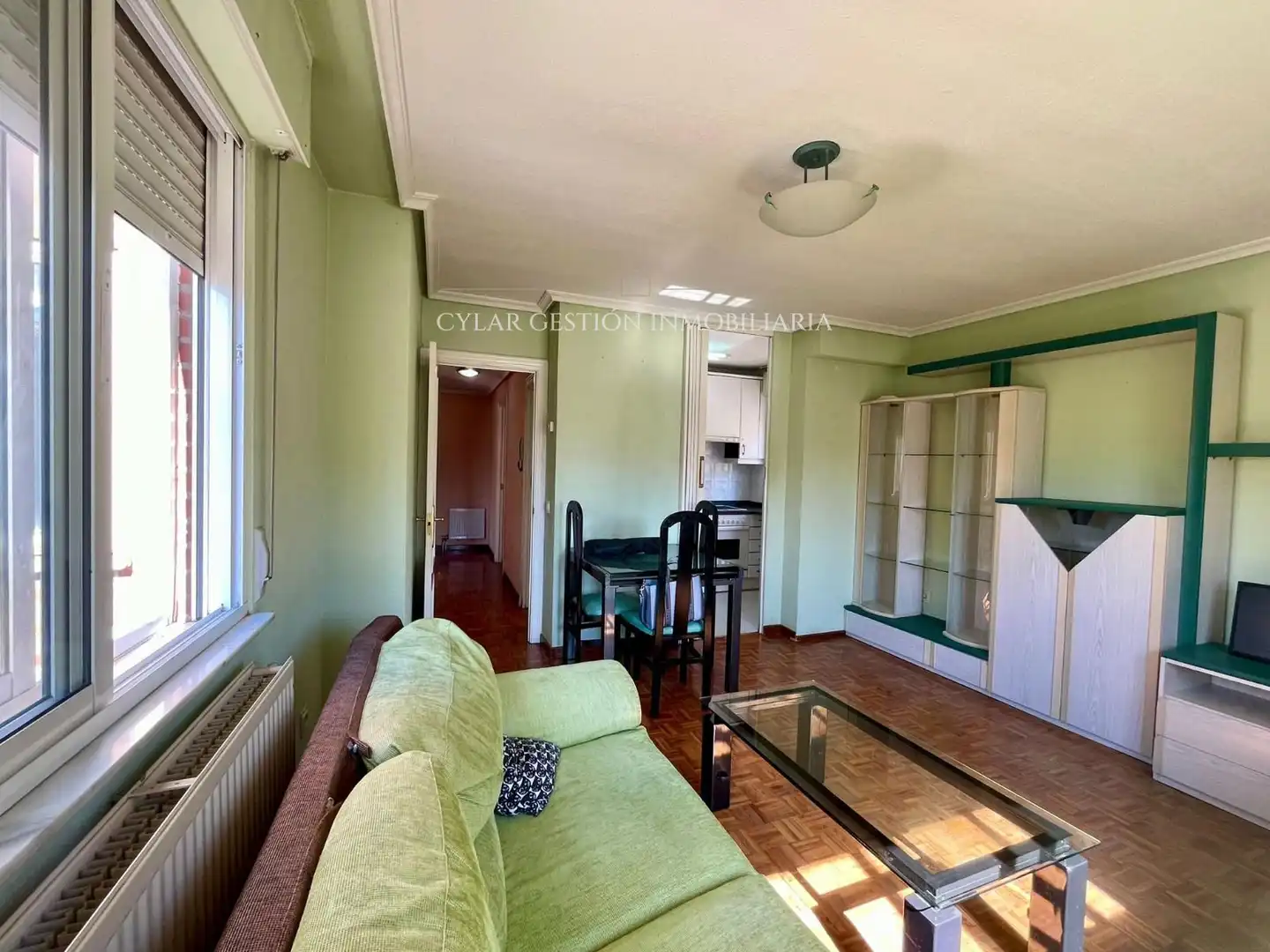 Sala de estar de Piso en venta en Salamanca con Calefacción, Terraza y Amueblado