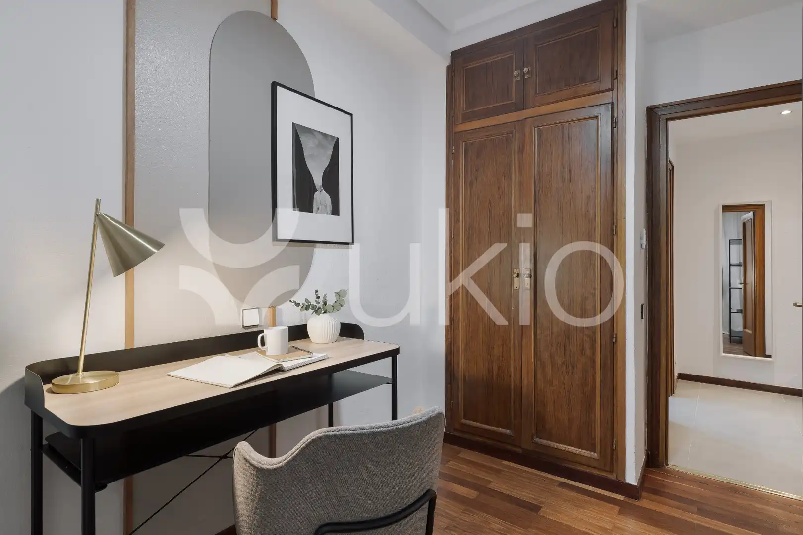 Bedroom of Apartments for rent in Madrid  with Air Conditioner, Heating and Furnished