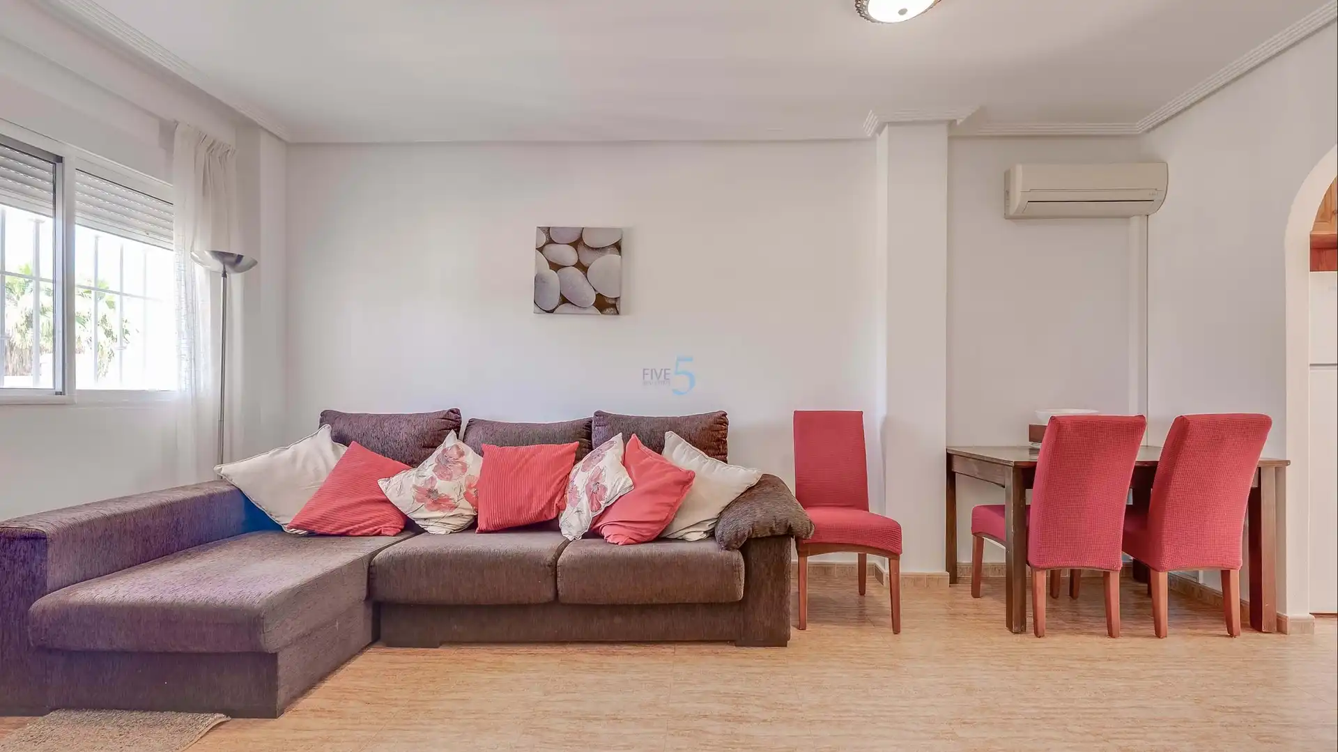 Sala de estar de Piso en venta en San Pedro del Pinatar con Terraza, Piscina y Amueblado