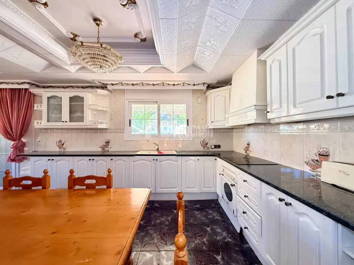 Cocina de Casa o chalet en venta en Canyelles con Terraza y Piscina