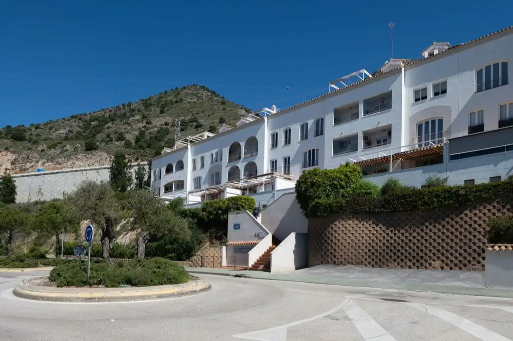 Außenansicht von Erdgeschoss zum Verkauf in Benalmádena mit Klimaanlage, Terrasse und Gemeinschaftspool