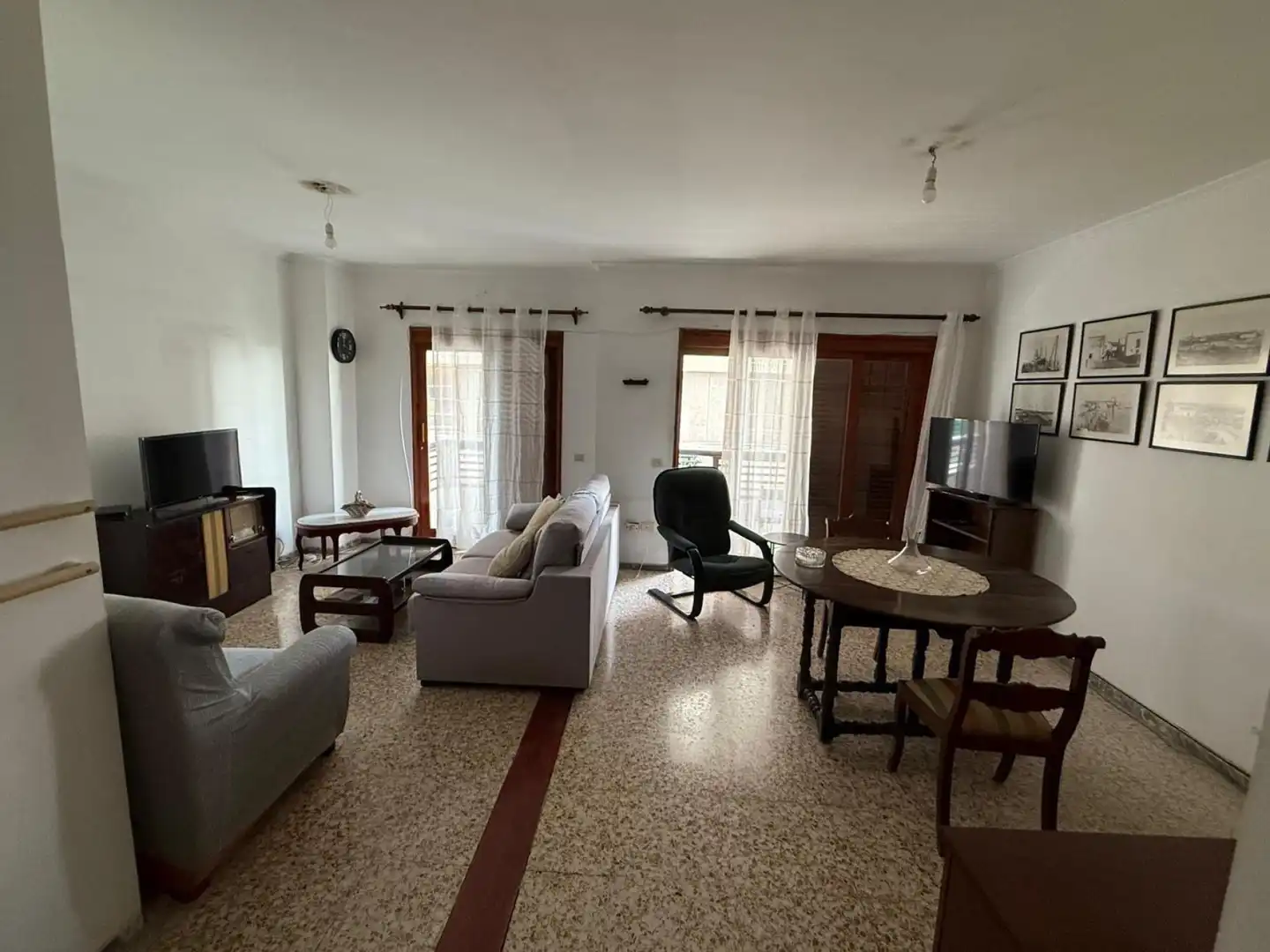 Living room of Flat for sale in Arrecife  with Terrace and Balcony
