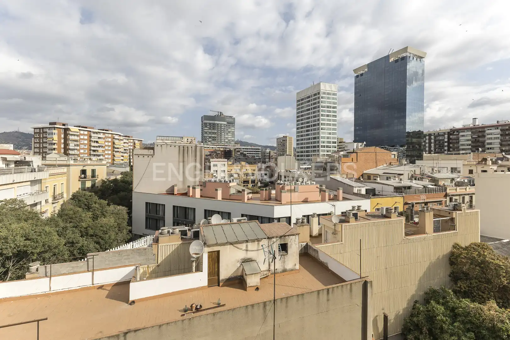Exterior view of Flat for rent in Barcelona  with Air Conditioner, Heating and Parquet flooring