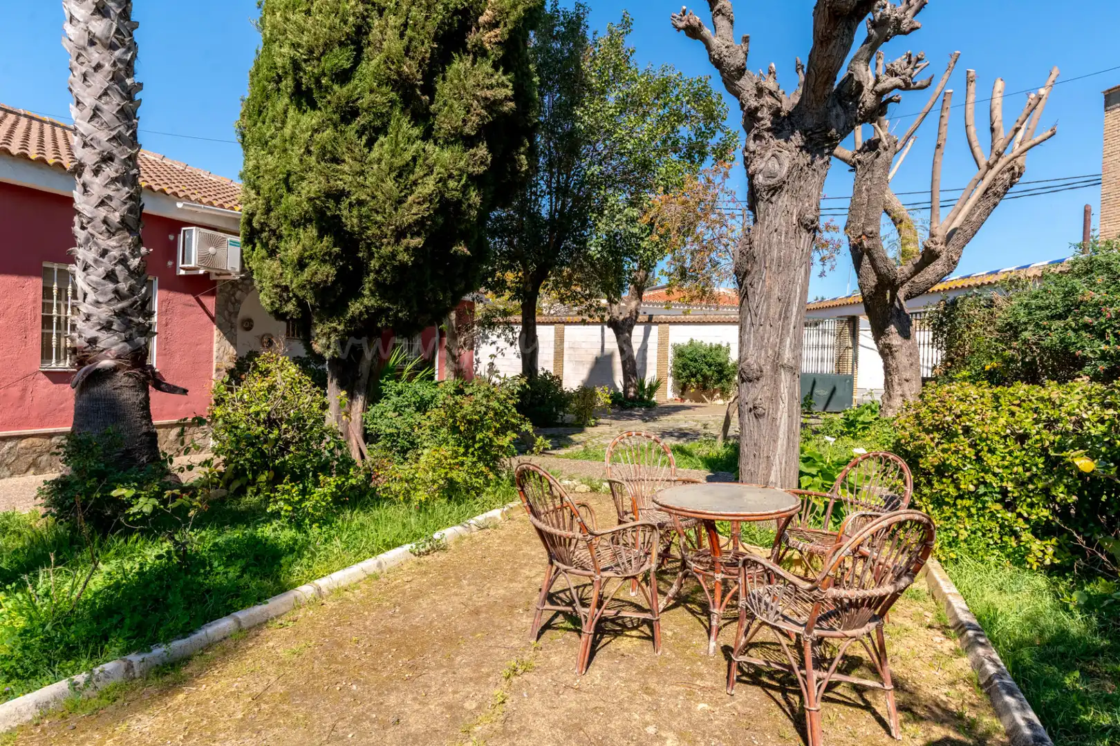 Jardín de Casa o chalet en venta en Villanueva del Ariscal con Aire acondicionado, Calefacción y Jardín privado