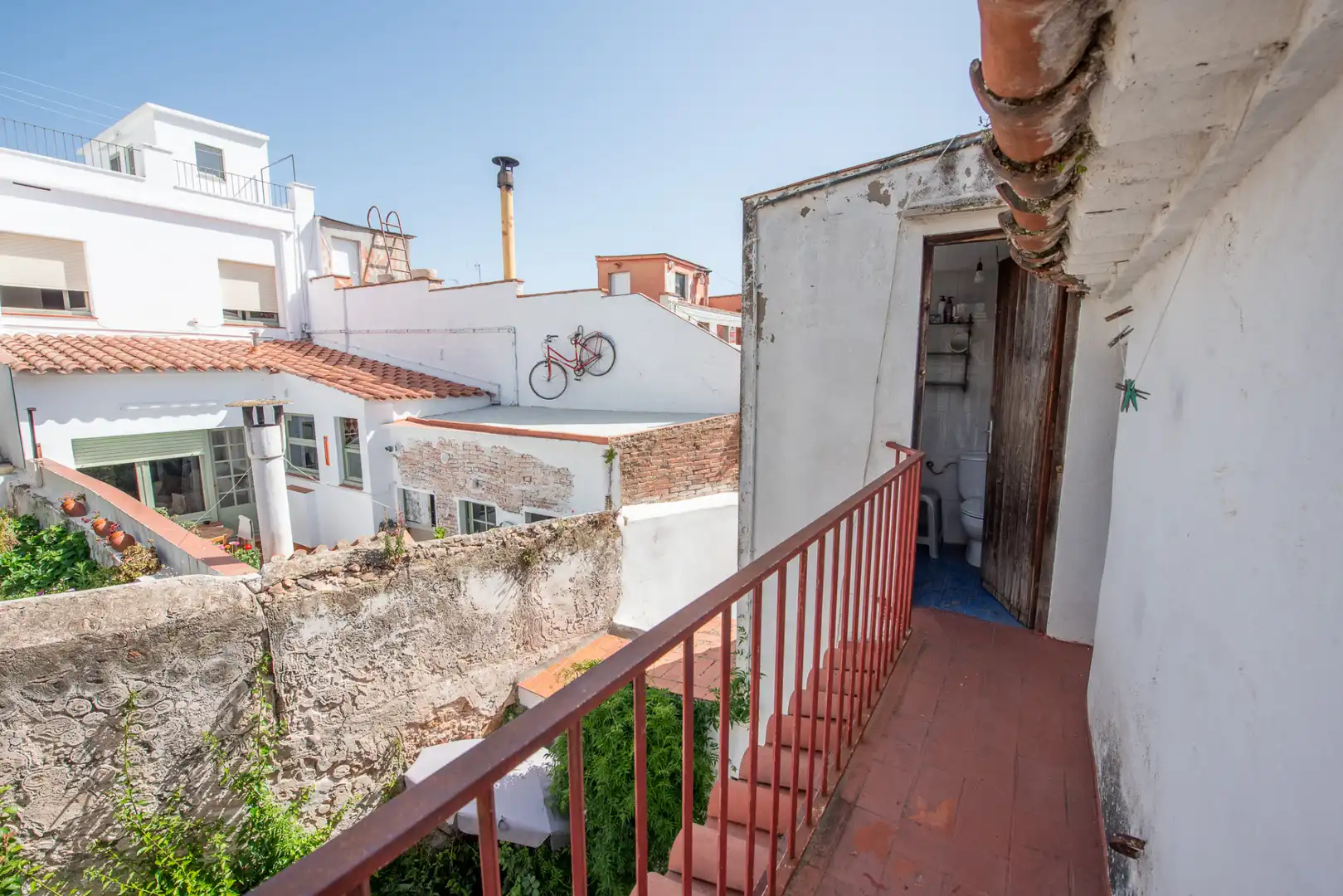 Terrassa de Finca rústica en venda en Sant Feliu de Guíxols amb Calefacció, Parquet i Terrassa