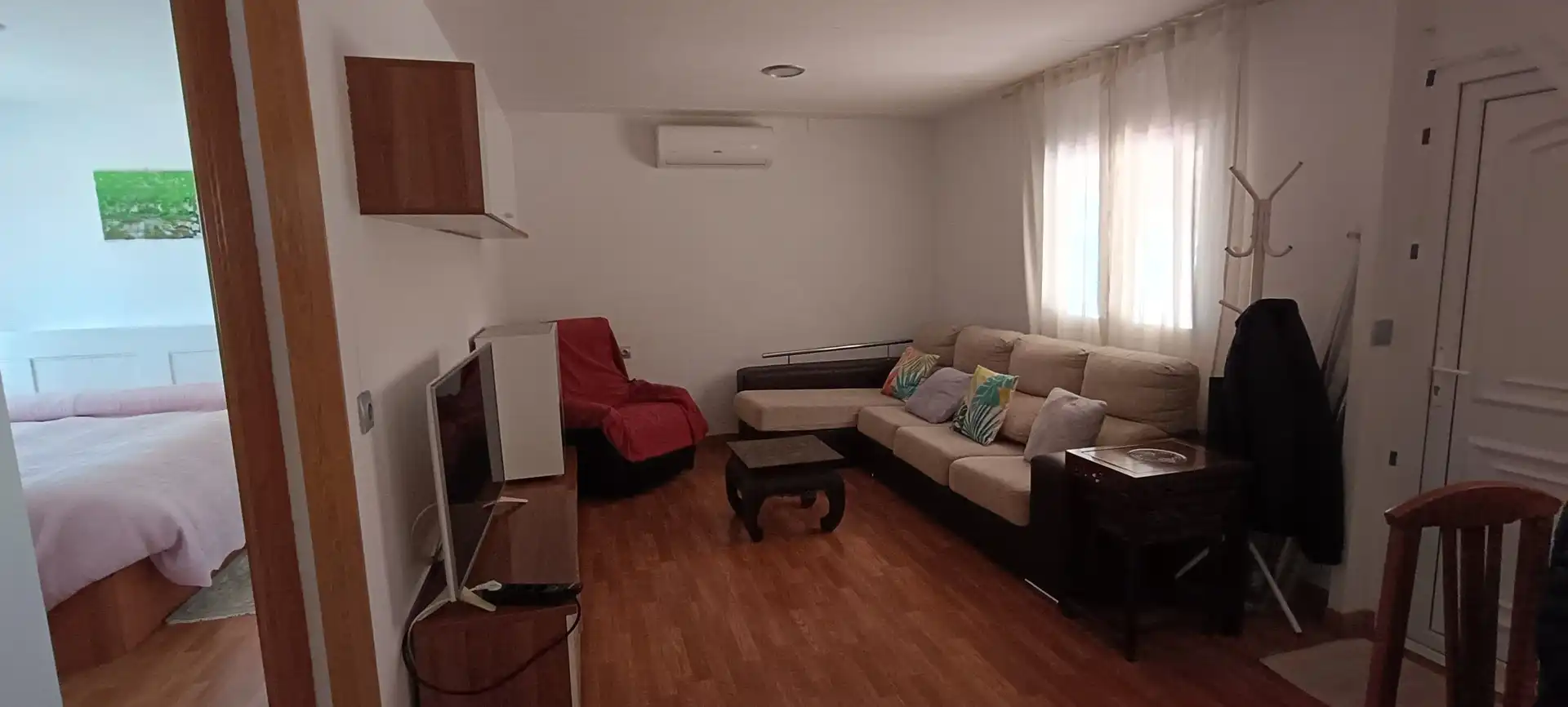 Sala d'estar de Casa o xalet en venda en Alhama de Murcia amb Aire condicionat, Jardí privat i Terrassa