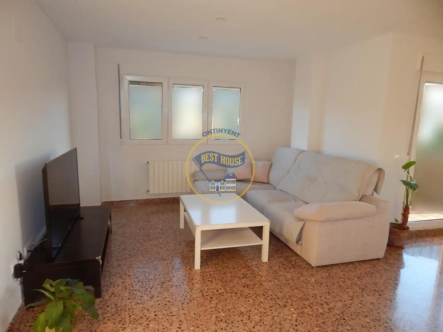 Wohnzimmer von Wohnung zum Verkauf in Bocairent mit Klimaanlage, Heizung und Abstellraum