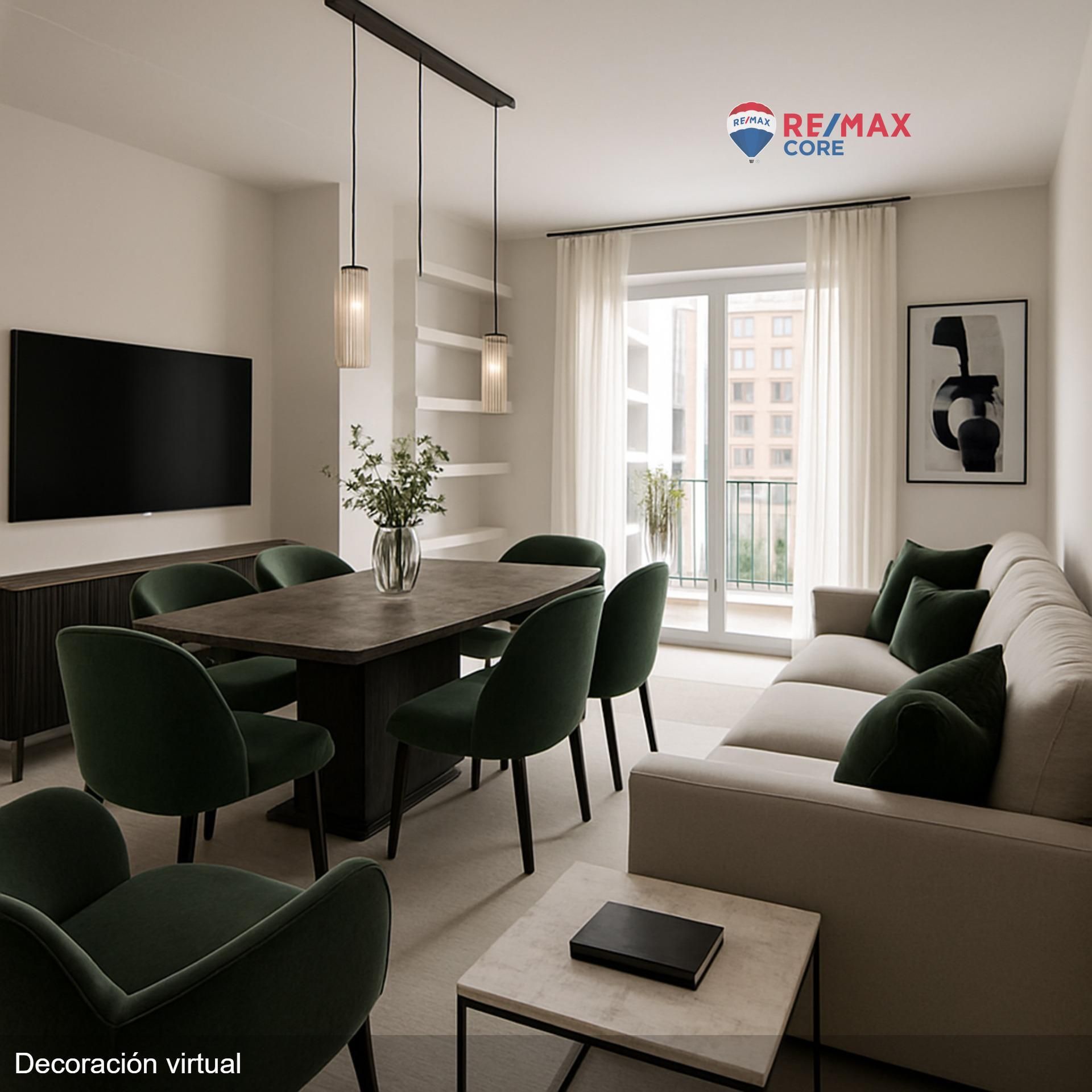 Living room of Flat for sale in Badajoz Capital  with Air Conditioner, Heating and Storage room