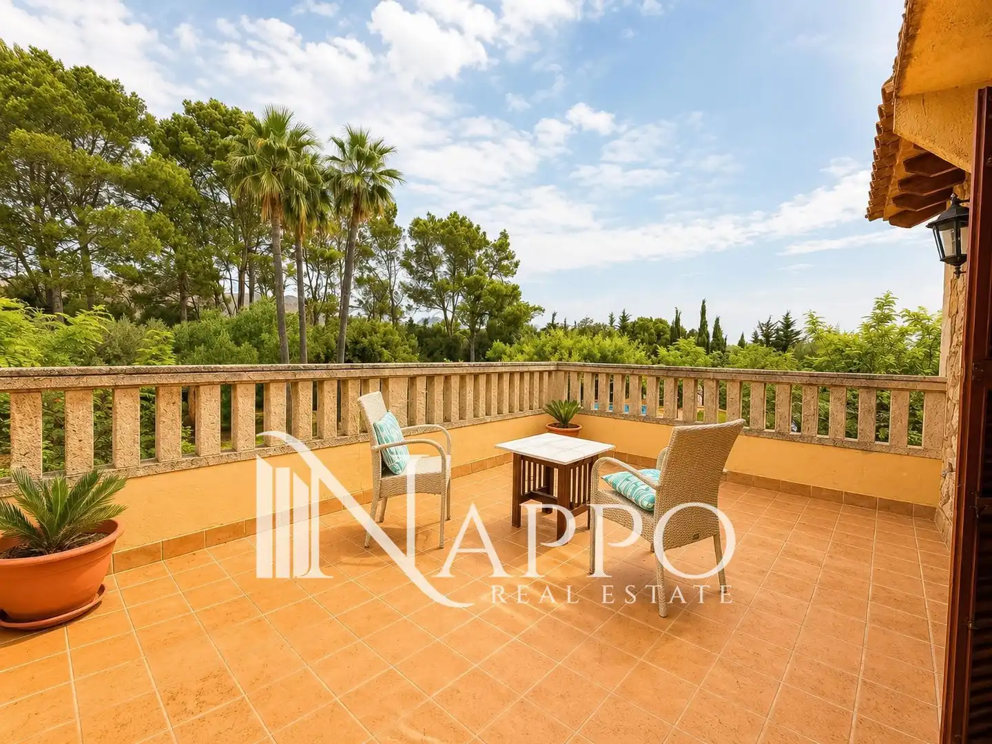 Terraza de Casa o chalet en venta en Pollença con Aire acondicionado, Calefacción y Piscina