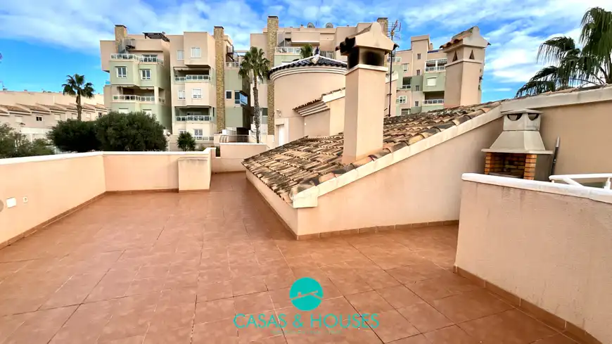 Terraza de Casa o chalet en venta en Cartagena con Jardín privado, Terraza y Balcón