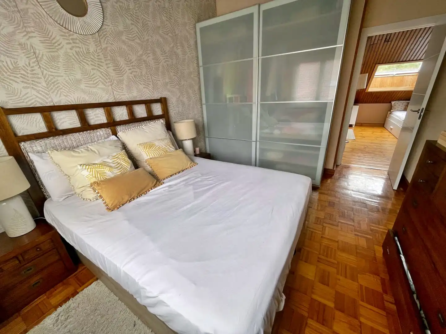 Bedroom of Detached homes for sale in Piélagos  with Heating, Private garden and Parquet flooring