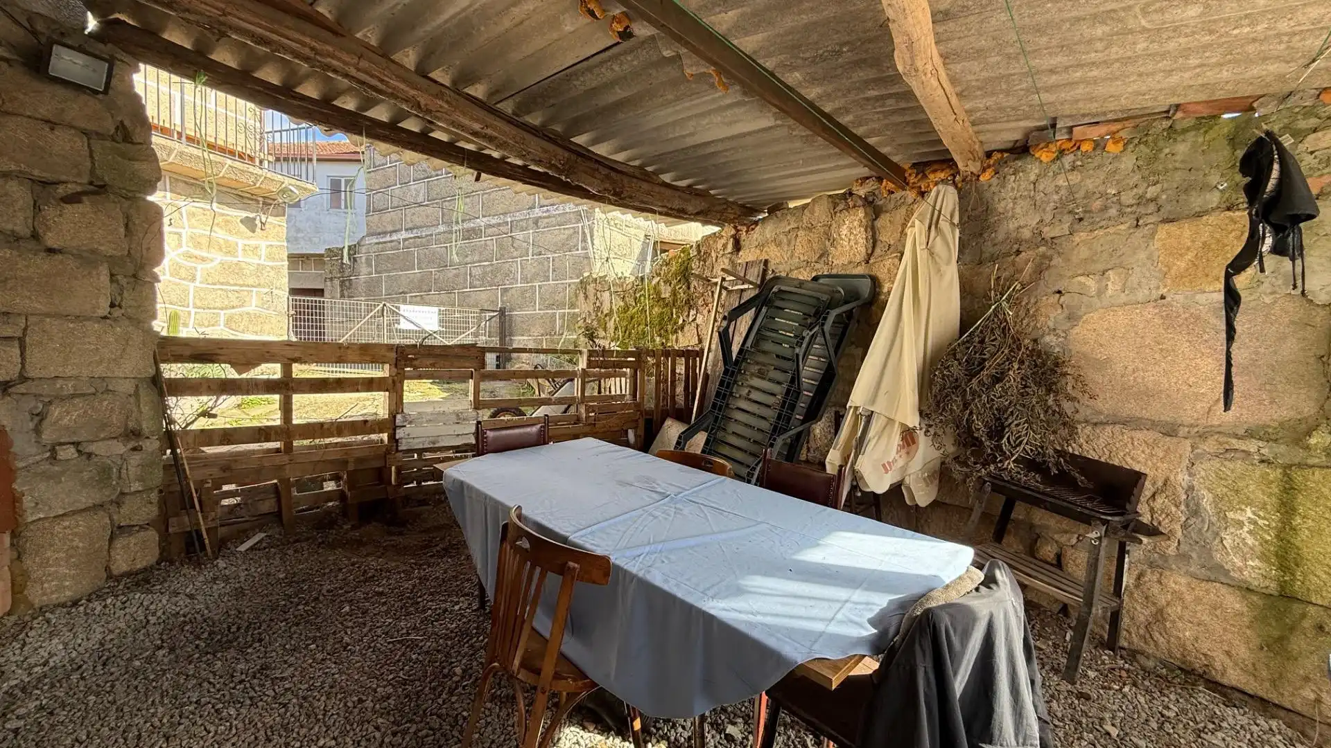 Terraza de Finca rústica en venta en Allariz con Jardín privado, Terraza y Amueblado