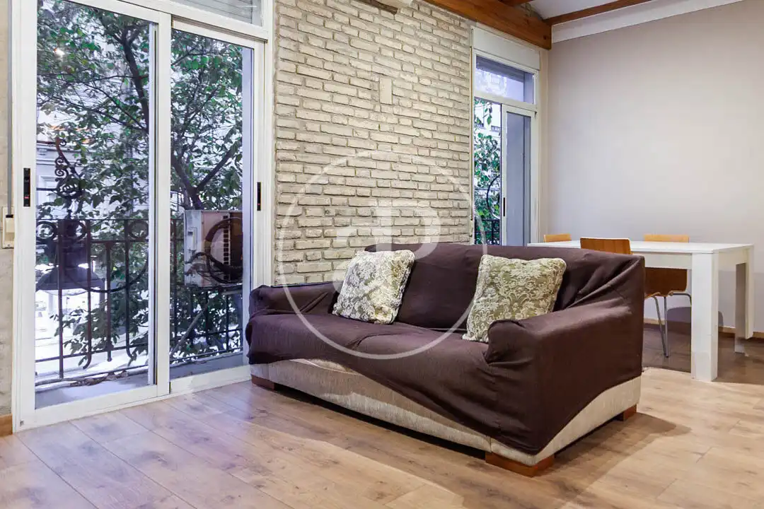 Wohnzimmer von Wohnung zum Verkauf in Valencia mit Klimaanlage, Heizung und Terrasse