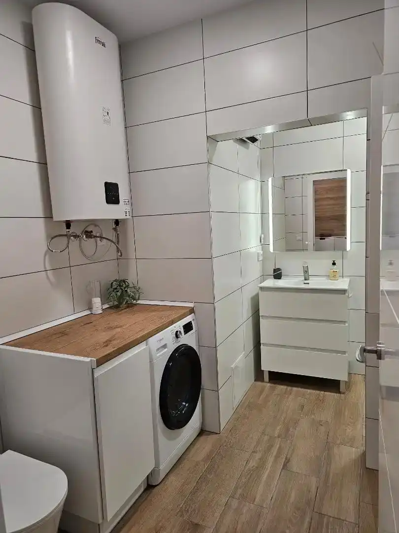 Bathroom of Flat for rent in Elda  with Air Conditioner, Parquet flooring and Furnished