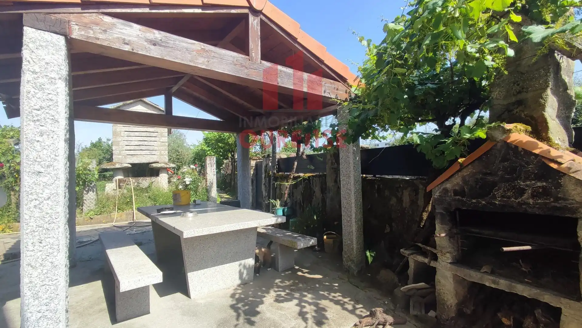 Terraza de Casa o chalet en venta en San Cibrao das Viñas con Calefacción, Jardín privado y Terraza