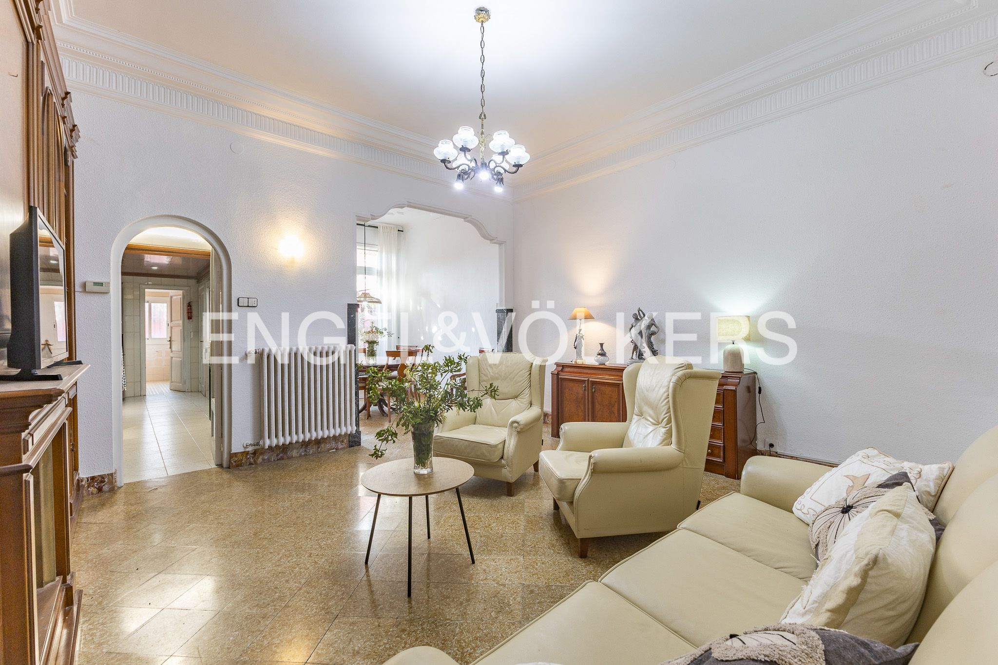 Sala de estar de Casa o chalet de alquiler en Sabadell con Calefacción