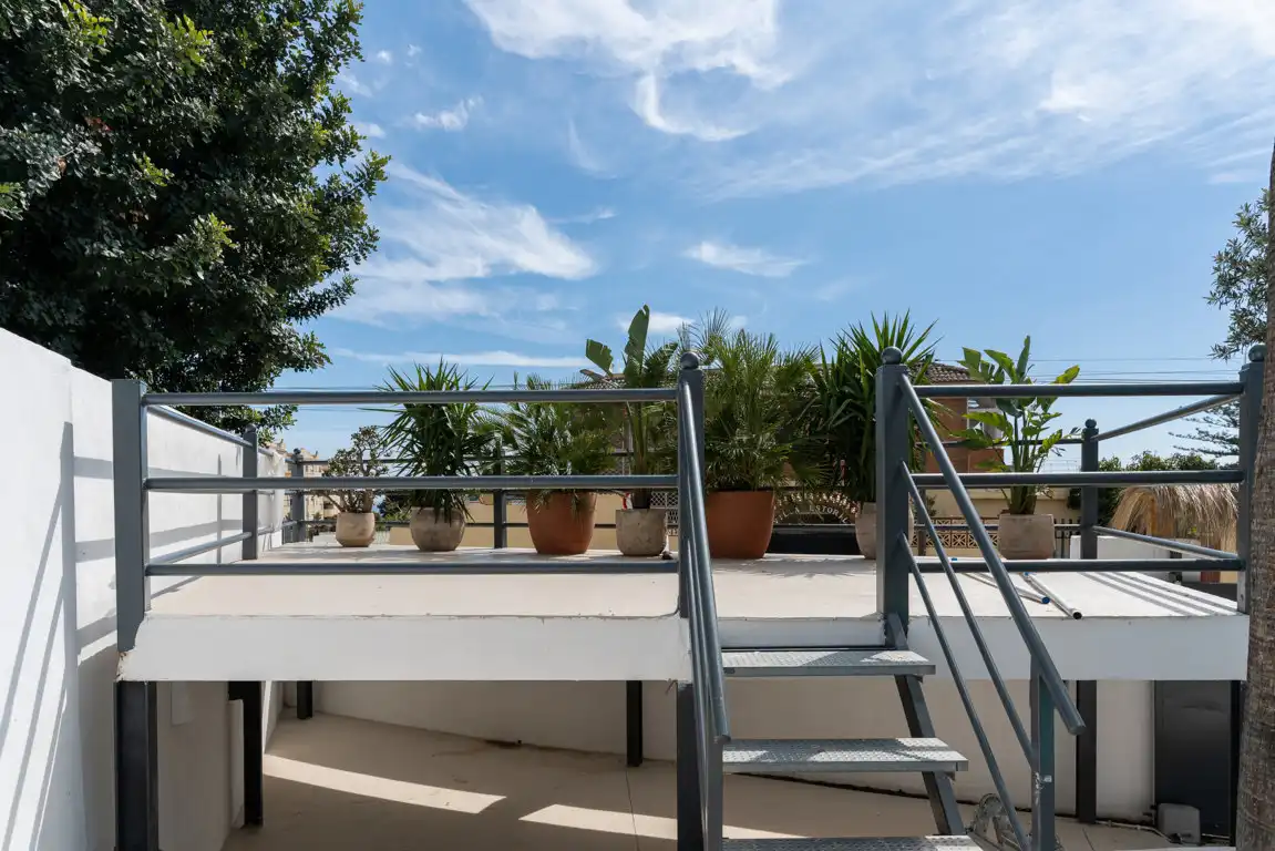 Terrace of Detached homes for sale in Torremolinos  with Air Conditioner, Terrace and Swimming Pool