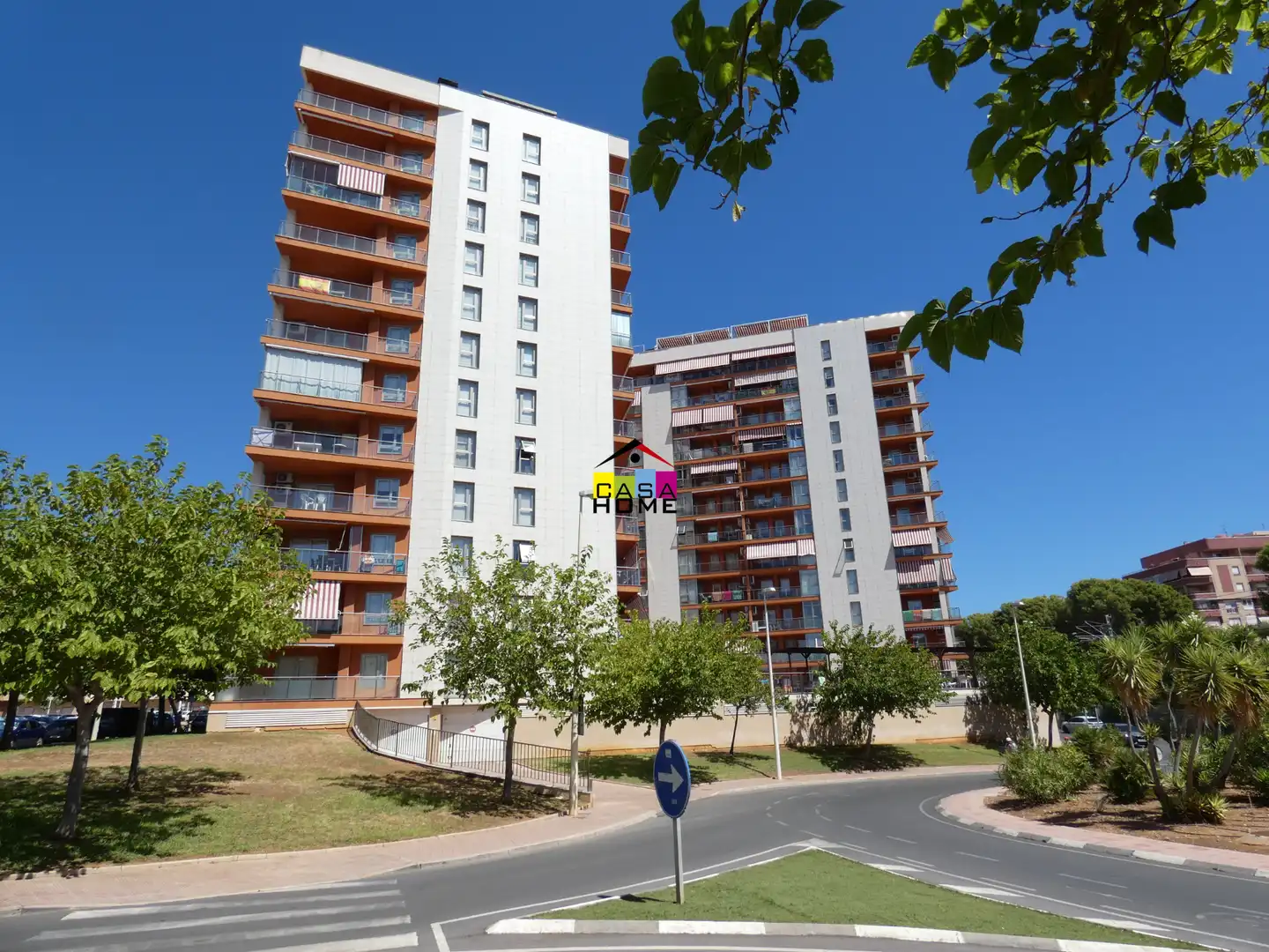 Vista exterior de Apartamento en venta en Oropesa del Mar / Orpesa con Aire acondicionado, Terraza y Amueblado