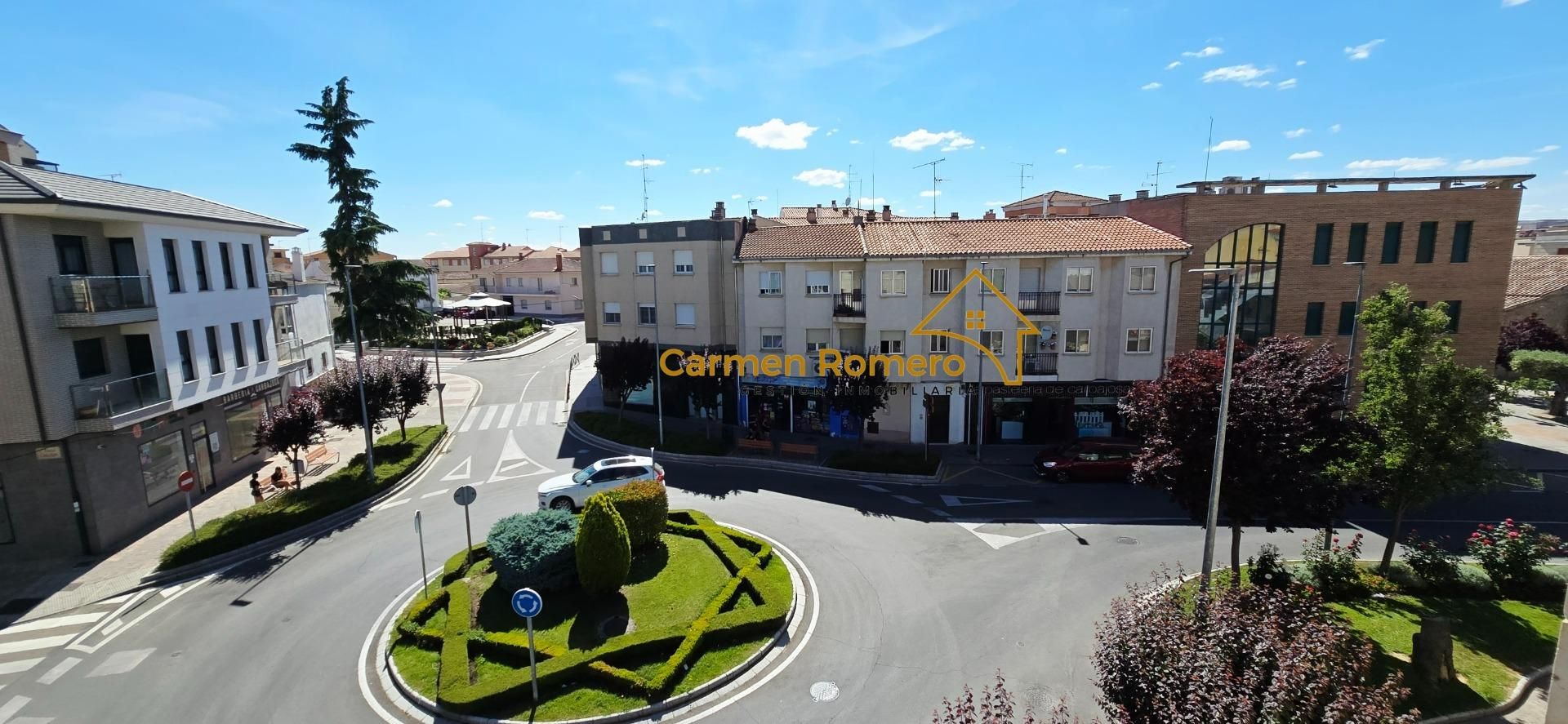 Exterior view of Flat for sale in Carbajosa de la Sagrada  with Heating, Terrace and Storage room