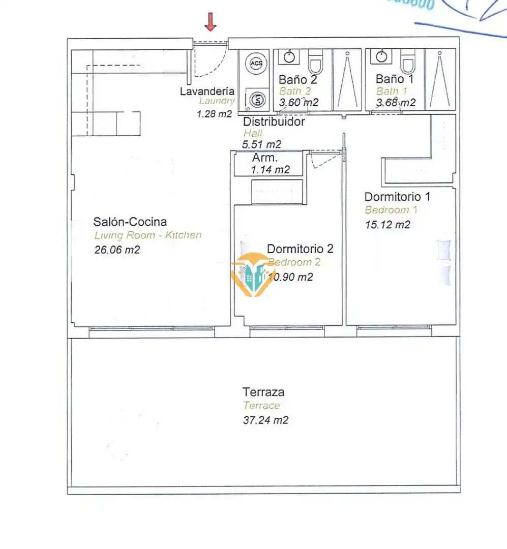 Apartment mit Pool zum Verkauf in Balcón de Finestrat - Terra Marina, imagen 24