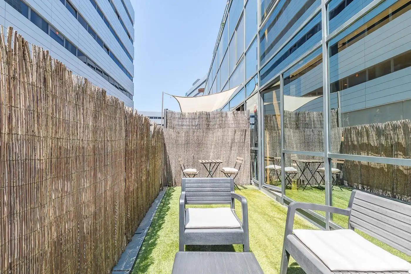 Terraza de Dúplex de alquiler en Madrid con Aire acondicionado, Calefacción y Parquet